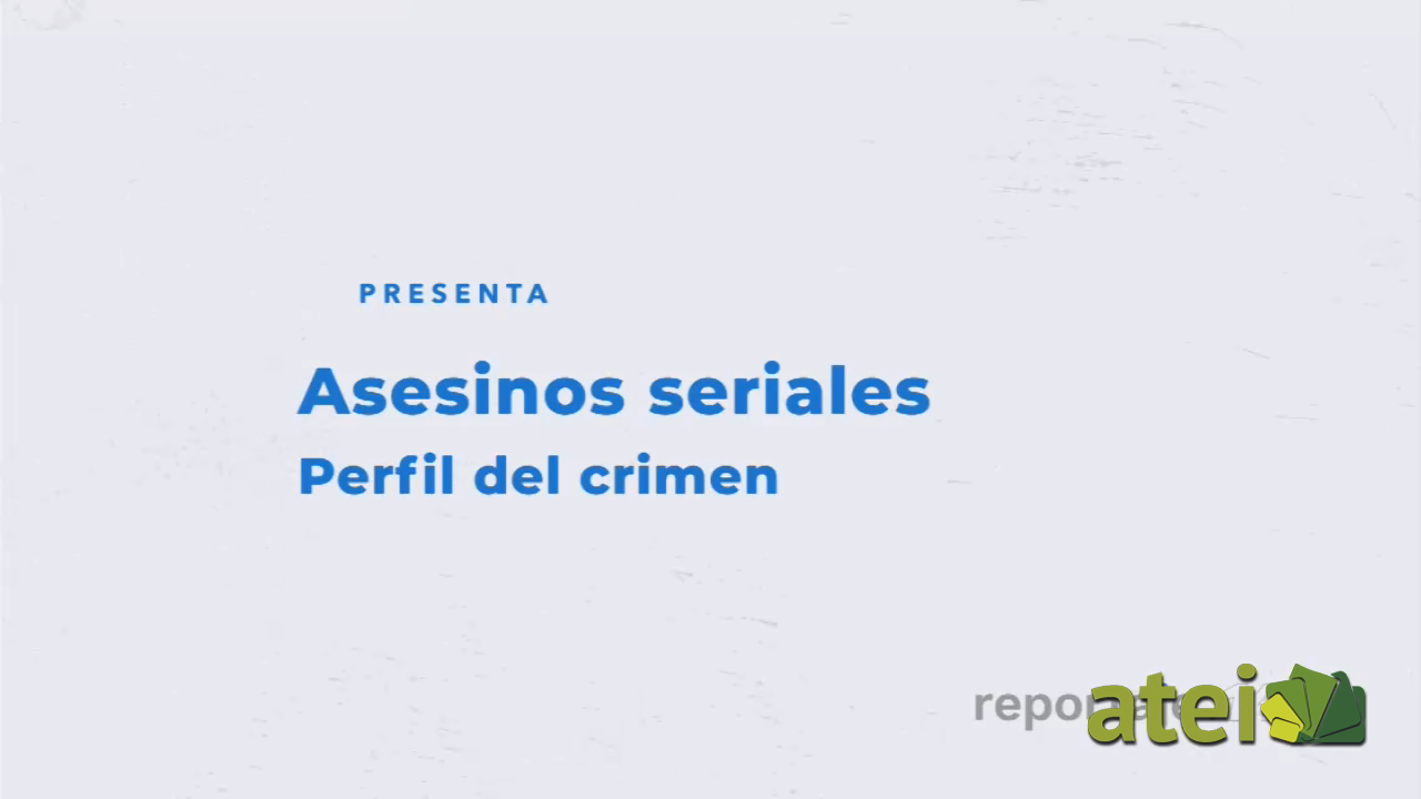 Asesinos seriales. Perfil del crimen B1