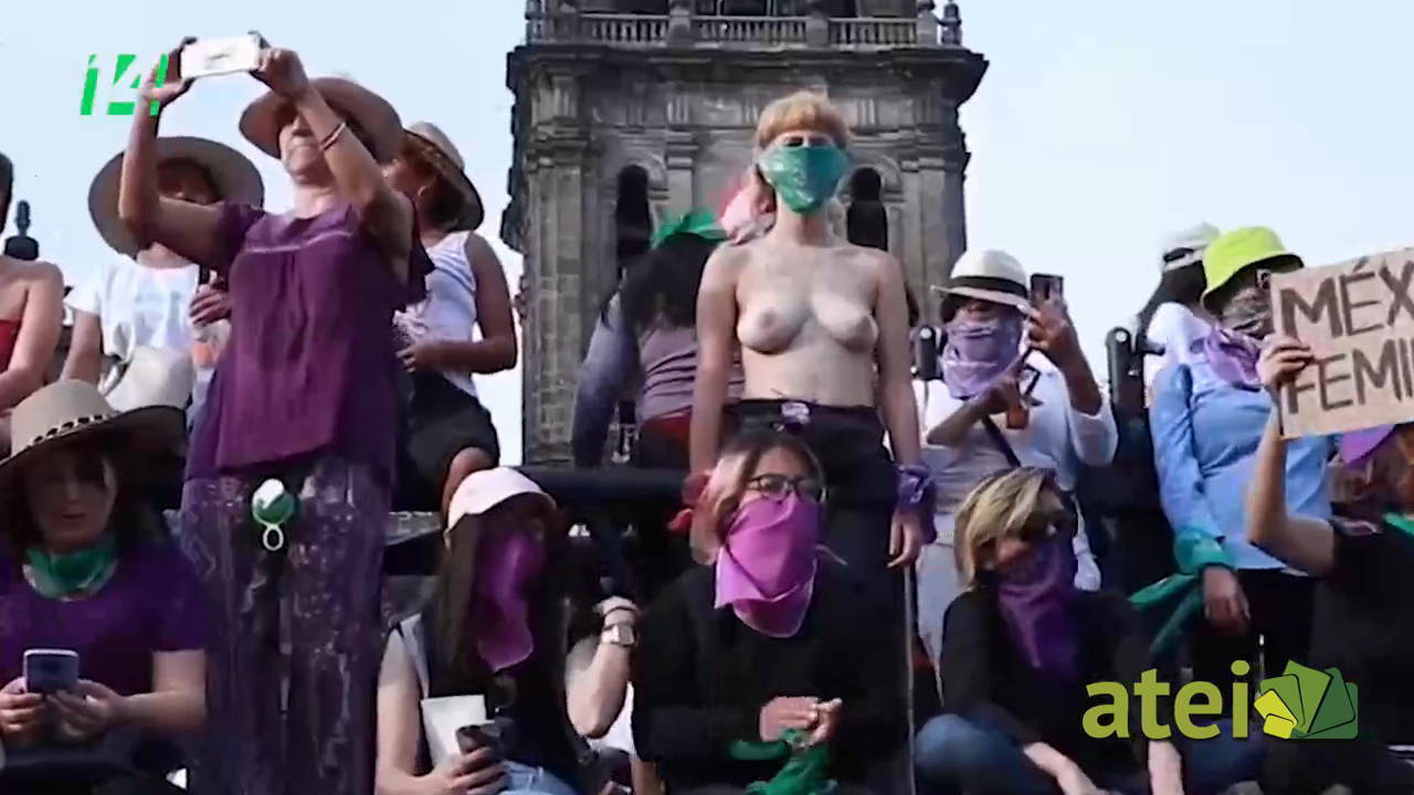 Feminismo, lucha en morado B3